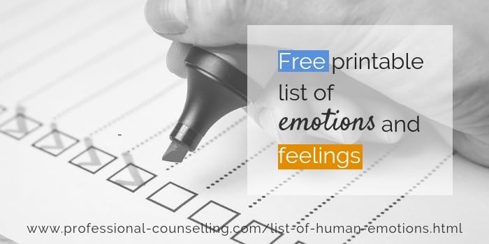 Relationships Matter  Sep 13, List of human emotions and feelings. Feelings chart free to download